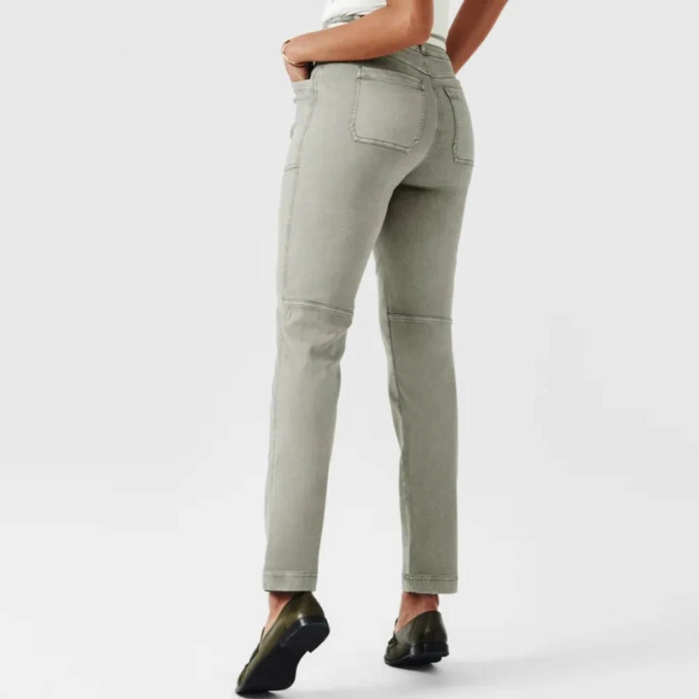 Spanx Stretch Twill Straight Leg Pant xs petite NWT - Picture 4 of 15